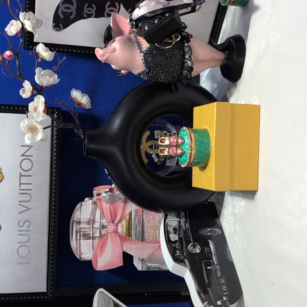 Jewelry /Trinket Box - High Heel Shoes Crystal Embellishments 🔥